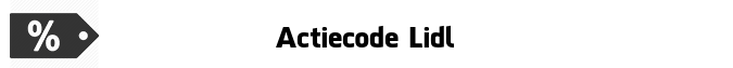 Actiecode Lidl