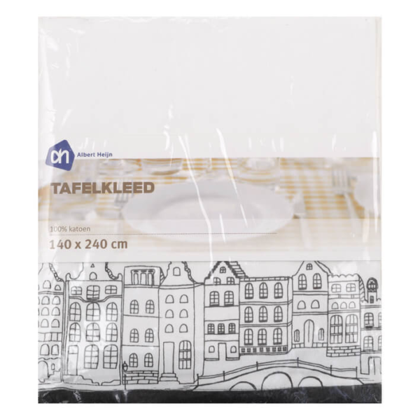 AH Tafelkleed Hollandse huizen