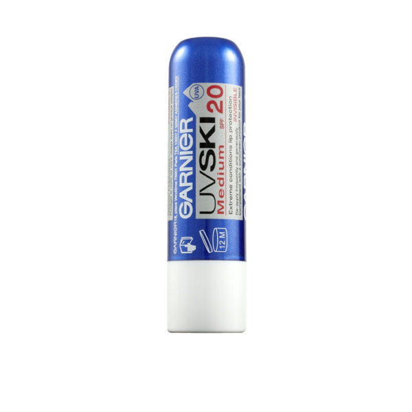 Ambre Solaire UV ski lipstick invisible SPF 20