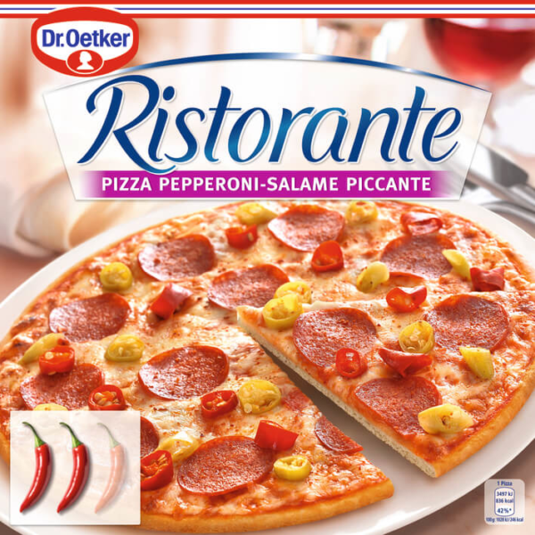 Dr. Oetker Ristorante pepperoni salame piccante