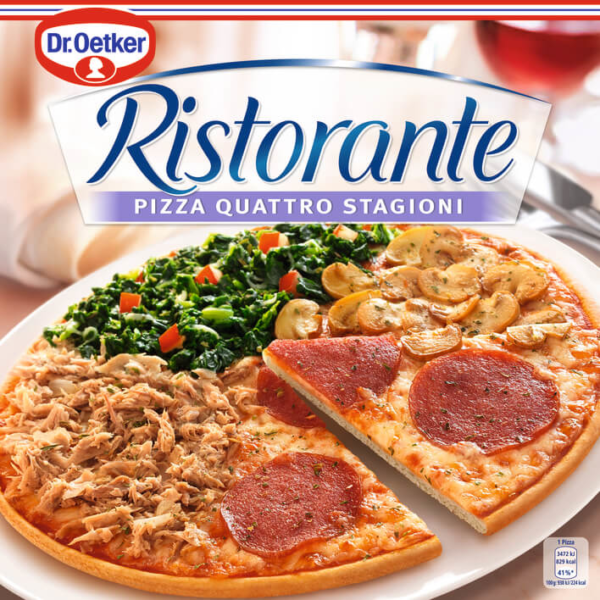 Dr. Oetker Ristorante pizza quattro stagioni