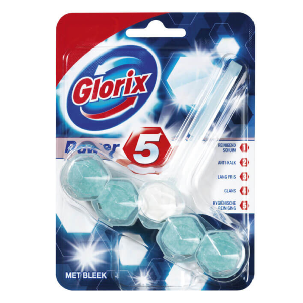 Glorix WC blok power met bleek