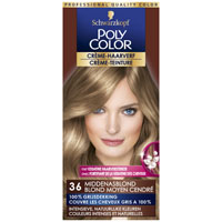 ontgrendelen motto Vervolgen Schwarzkopf Poly color crème haarverf middenasblond - Boodschappen Korting