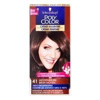 ironie Logisch Induceren Schwarzkopf Poly color haarverf middenbruin 41 - Boodschappen Korting