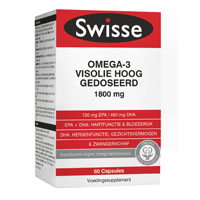 Swisse Omega-3 visolie 1800 capsules Korting